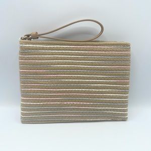 Time and Tru Beach Pouch Wristlet